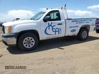 2007 GMC Sierra 1500 Work Truck with VIN 1GTEC14C77Z560188, listed as a Copart auction lot 58769705 with 169,520 mi miles and Clean title. Bid and sale history available at DreamBid. Image 1.