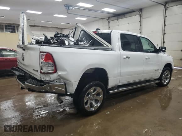 ✅ 2019 Ram 1500 Big Horn • VIN: 1C6RRFFG9KN829991 • Lot: 46101015. Listed on Copart with 70,932 mi. Free auction sales archive from the USA and detailed vehicle history report at DreamBid. Image 3.