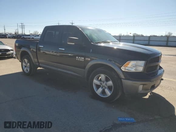 ✅ 2013 Ram 1500 Outdoorsman • VIN: 1C6RR7LTXDS552649 • Lot: 45701145. Listed on Copart with 170,338 mi. Free auction sales archive from the USA and detailed vehicle history report at DreamBid. Image 4.