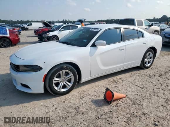 2019 Dodge Charger SXT with VIN 2C3CDXBGXKH752831, listed as a Copart auction lot 81156765 with 97,528 mi miles and Salvage title. Bid and sale history available at DreamBid. Image 1.