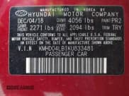 ✅ 2019 Hyundai Elantra Sport • VIN: KMHD04LB1KU833481 • Lot: 43269177. Listed on IAAI with 108,637 mi. Free auction sales archive from the USA and detailed vehicle history report at DreamBid. Image 9.