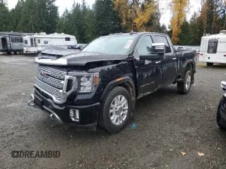 ✅ 2020 GMC Sierra 3500HD Denali • VIN: 1GT49WEY9LF107431 • Lot: 91925285. Wystawiony na Copart z przebiegiem 14 701 mil. Bezpłatny archiwum sprzedaży aukcyjnych z USA i szczegółowy raport historii pojazdu na DreamBid. Zdjęcie 1.