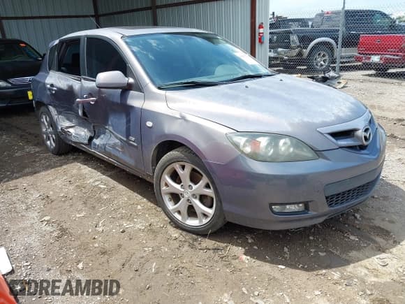 ✅ 2007 Mazda 3 S Sport • VIN: JM1BK143371675147 • Lot: 42622744. Wystawiony na IAAI z przebiegiem 145 294 mil. Bezpłatny archiwum sprzedaży aukcyjnych z USA i szczegółowy raport historii pojazdu na DreamBid. Zdjęcie 1.