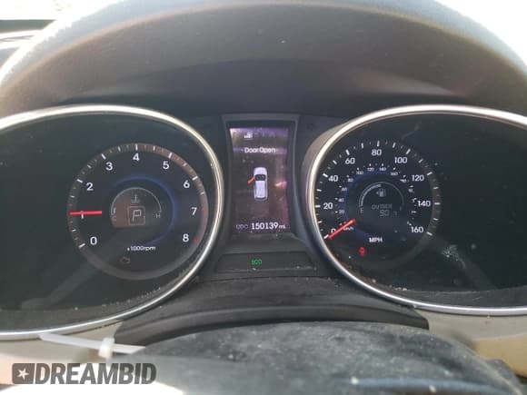 ✅ 2013 Hyundai Santa Fe Sport • VIN: 5XYZUDLA9DG112688 • Лот: 91486535. Опубликован ранее на Copart с пробегом 150 139 миль. Бесплатный доступ к архиву аукционных продаж из США и подробный отчёт об истории автомобиля на DreamBid. Изображение 9.