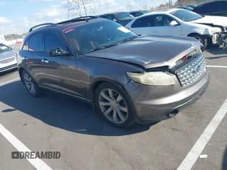 ✅ 2003 Infiniti FX Options • VIN: JNRBS08W73X002674 • Lot: 43707452. Listed on IAAI with 145,701 mi. Free auction sales archive from the USA and detailed vehicle history report at DreamBid. Image 1.