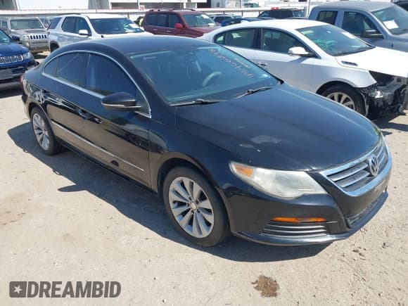 ✅ 2011 Volkswagen CC Sport • VIN: WVWMN7AN9BE708324 • Lot: 43466248. Listed on IAAI with 142,992 mi. Free auction sales archive from the USA and detailed vehicle history report at DreamBid. Image 1.