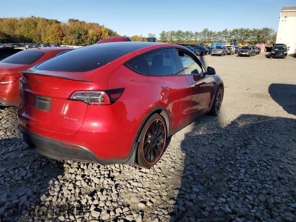 ✅ 2022 Tesla Model Y Performance • VIN: 7SAYGDEF1NF457821 • Lot: 86795615. Listed on Copart with 30,177 mi. Free auction sales archive from the USA and detailed vehicle history report at DreamBid. Image 3.