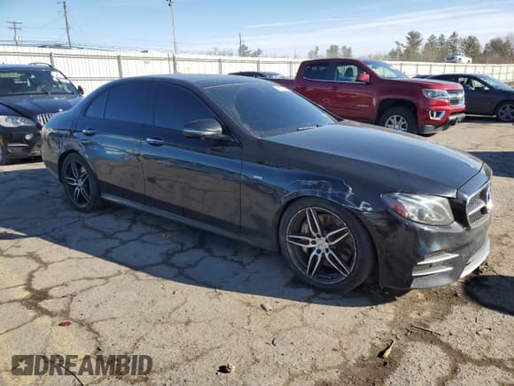✅ 2019 Mercedes-Benz E 53 AMG • VIN: WDDZF6BB3KA606631 • Lot: 45733895. Listed on Copart with 80,909 mi. Free auction sales archive from the USA and detailed vehicle history report at DreamBid. Image 4.