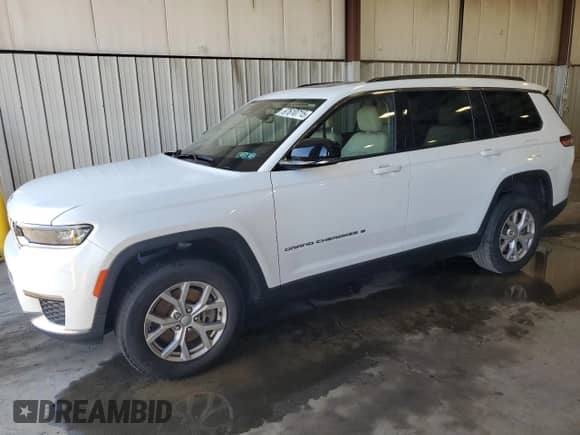 2021 Jeep Grand Cherokee Limited с VIN 1C4RJKBG8M8172780, выставлен на аукционе Copart как лот 67610715 с пробегом Не указан миль и Списание • Salvage title. История ставок и продаж доступна на DreamBid. Изображение 1.
