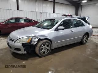 ✅ 2007 Honda Accord LX SE • VIN: 1HGCM55377A201725 • Lot: 93735835. Listed on Copart with 137,295 mi. Free auction sales archive from the USA and detailed vehicle history report at DreamBid. Image 1.