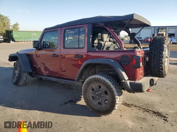 ✅ 2021 Jeep Wrangler Unlimited Rubicon • VIN: 1C4JJXFM1MW780209 • Lot: 64331185. Wystawiony na Copart z przebiegiem 24 873 mil. Bezpłatny archiwum sprzedaży aukcyjnych z USA i szczegółowy raport historii pojazdu na DreamBid. Zdjęcie 2.