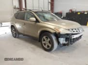 ✅ 2005 Nissan Murano SL • VIN: JN8AZ08T25W317554 • Lot: 42769078. Wystawiony na IAAI z przebiegiem 185 154 mil. Bezpłatny archiwum sprzedaży aukcyjnych z USA i szczegółowy raport historii pojazdu na DreamBid. Zdjęcie 1.