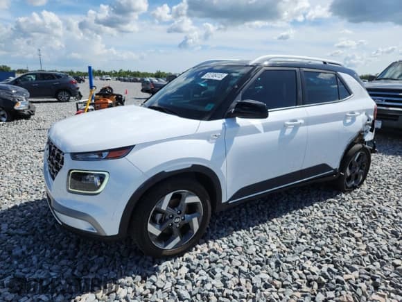 ✅ 2022 Hyundai Venue Limited • VIN: KMHRC8A36NU208112 • Lot: 61246415. Listed on Copart with 34,363 mi. Free auction sales archive from the USA and detailed vehicle history report at DreamBid. Image 1.