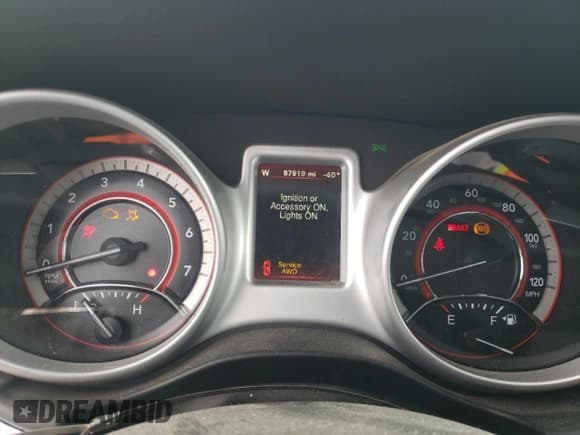 ✅ 2017 Dodge Journey SXT • VIN: 3C4PDDBG4HT654003 • Lot: 66204752. Listed on Copart with 87,919 mi. Free auction sales archive from the USA and detailed vehicle history report at DreamBid. Image 9.