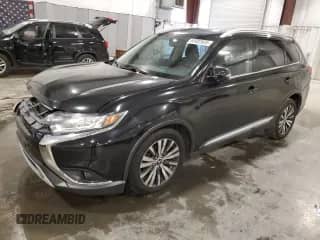 2019 Mitsubishi Outlander ES with VIN JA4AZ3A34KJ001311, listed as a Copart auction lot 65982665 with 149,510 mi miles and Salvage title. Bid and sale history available at DreamBid. Image 1.