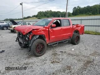 ✅ 2024 Nissan Frontier SV • VIN: 1N6ED1EK8RN624071 • Lot: 70775865. Listed on Copart with 15,450 mi. Free auction sales archive from the USA and detailed vehicle history report at DreamBid. Image 1.