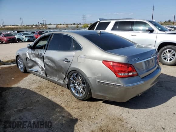 ✅ 2013 Hyundai Equus Signature • VIN: KMHGH4JH4DU058836 • Lot: 51837815. Listed on Copart with 112,093 mi. Free auction sales archive from the USA and detailed vehicle history report at DreamBid. Image 2.
