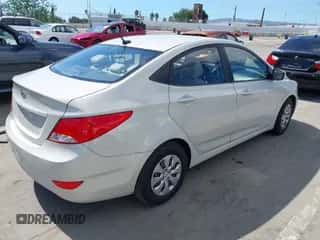 2015 Hyundai Accent GLS with VIN KMHCT4AE4FU936500, listed as a IAAI auction lot 43347520 with 143,412 mi miles and . Bid and sale history available at DreamBid. Image 4.