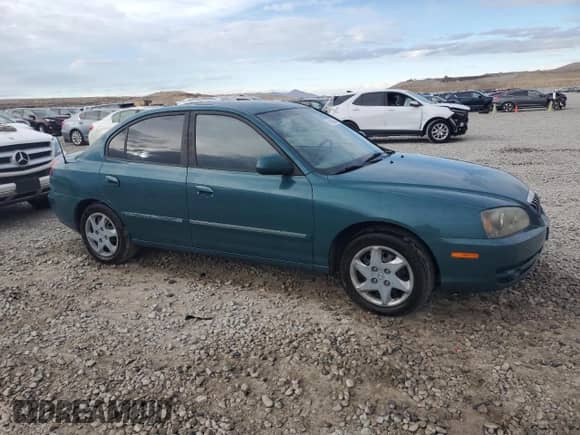 2006 Hyundai Elantra GLS with VIN KMHDN46D66U245743, listed as a Copart auction lot 78459104 with 108,084 mi miles and Salvage title. Bid and sale history available at DreamBid. Image 4.