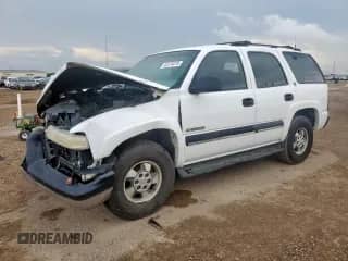 2001 Chevrolet Tahoe LT z VIN 1GNEC13T21R146378, wystawiony jako Copart lot #62274075 z przebiegiem 201 658 mil mil oraz Szkoda całkowita • Salvage title. Historia ofert i sprzedaży dostępna na DreamBid. Obrazek 1.