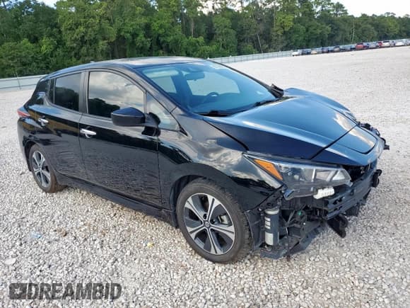 ✅ 2022 Nissan LEAF SV • VIN: 1N4AZ1CV5NC555500 • Lot: 67355395. Wystawiony na Copart z przebiegiem 22 596 mil. Bezpłatny archiwum sprzedaży aukcyjnych z USA i szczegółowy raport historii pojazdu na DreamBid. Zdjęcie 4.