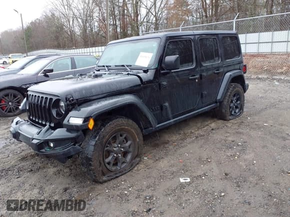 ✅ 2021 Jeep Wrangler Unlimited Sport S • VIN: 1C4HJXDGXMW530060 • Лот: 41619676. Опубликован ранее на IAAI с пробегом 61 510 миль. Бесплатный доступ к архиву аукционных продаж из США и подробный отчёт об истории автомобиля на DreamBid. Изображение 2.