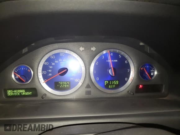 ✅ 2005 Volvo S60 R • VIN: YV1RH527452443460 • Lot: 62702305. Listed on Copart with 78,964 mi. Free auction sales archive from the USA and detailed vehicle history report at DreamBid. Image 9.