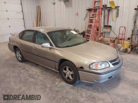 2003 Chevrolet Impala LS with VIN 2G1WH52K139357219, listed as a IAAI auction lot 43370372 with 213,221 mi miles and . Bid and sale history available at DreamBid. Image 1.
