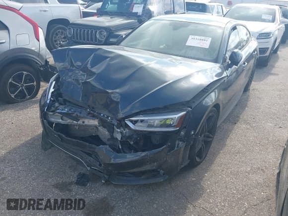 ✅ 2019 Audi A5 Sportback Premium Plus • VIN: WAUENCF51KA017590 • Lot: 39318881. Listed on IAAI with 75,830 mi. Free auction sales archive from the USA and detailed vehicle history report at DreamBid. Image 6.