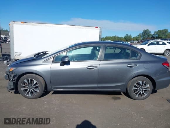 ✅ 2013 Honda Civic EX-L • VIN: 19XFB2F93DE092188 • Lot: 43068200. Listed on IAAI with 86,655 mi. Free auction sales archive from the USA and detailed vehicle history report at DreamBid. Image 14.