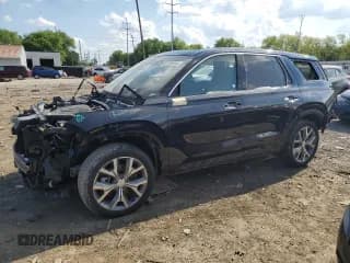 ✅ 2022 Hyundai Palisade SEL • VIN: KM8R4DHE2NU457973 • Лот: 52176844. Опубликован ранее на Copart с пробегом 13 575 миль. Бесплатный доступ к архиву аукционных продаж из США и подробный отчёт об истории автомобиля на DreamBid. Изображение 1.