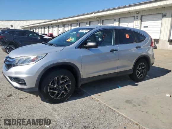 ✅ 2016 Honda CR-V SE • VIN: 5J6RM4H49GL055527 • Lot: 86267945. Listed on Copart with 107,302 mi. Free auction sales archive from the USA and detailed vehicle history report at DreamBid. Image 1.