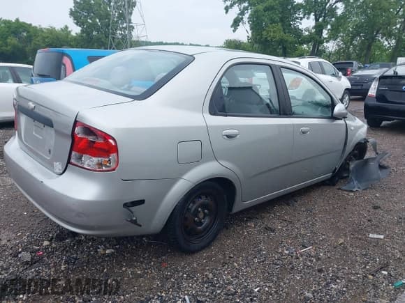 ✅ 2005 Chevrolet Aveo LS • VIN: KL1TD52615B346528 • Lot: 42378239. Listed on IAAI with 127,367 mi. Free auction sales archive from the USA and detailed vehicle history report at DreamBid. Image 4.