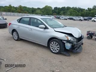 ✅ 2019 Nissan Sentra SV • VIN: 3N1AB7AP4KY388235 • Lot: 43213228. Listed on IAAI with 255,566 mi. Free auction sales archive from the USA and detailed vehicle history report at DreamBid. Image 1.