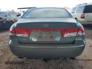 2007 Hyundai Azera SE with VIN KMHFC46F47A177302, listed as a Copart auction lot 78847744 with 37,661 mi miles and Salvage title. Bid and sale history available at DreamBid. Image 6.