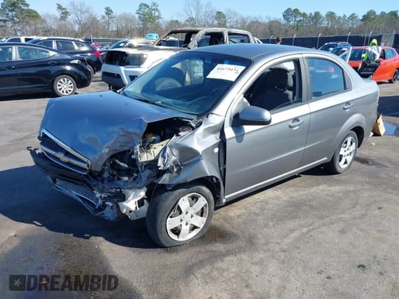 ✅ 2007 Chevrolet Aveo LS • VIN: KL1TD56607B086460 • Lot: 41673434. Wystawiony na IAAI z przebiegiem 86 648 mil. Bezpłatny archiwum sprzedaży aukcyjnych z USA i szczegółowy raport historii pojazdu na DreamBid. Zdjęcie 2.