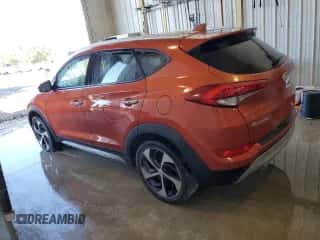 2017 Hyundai Tucson Eco z VIN KM8J3CA29HU364608, wystawiony jako Copart lot #89517765 z przebiegiem 132 089 mil mil oraz Czysty tytuł • Clean title. Historia ofert i sprzedaży dostępna na DreamBid. Obrazek 2.