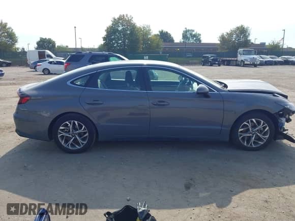 2023 Hyundai Sonata SEL with VIN KMHL64JA8PA280888, listed as a IAAI auction lot 43255401 with 62,727 mi miles and . Bid and sale history available at DreamBid. Image 13.