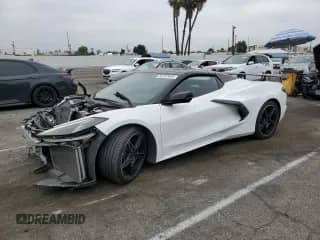 2022 Chevrolet Corvette 2LT с VIN 1G1YB3D41N5104530, выставлен на аукционе Copart как лот 53707455 с пробегом 44 117 миль миль и Списание • Salvage title. История ставок и продаж доступна на DreamBid. Изображение 1.