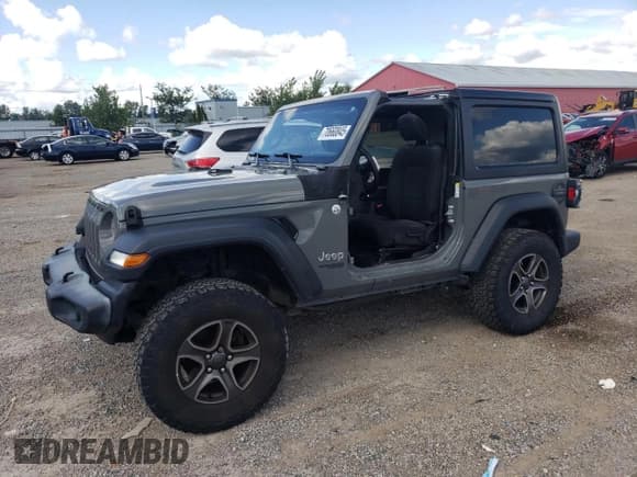 ✅ 2018 Jeep Wrangler Sport • VIN: 1C4GJXAG3JW281175 • Lot: 70660845. Listed on Copart with 114,822 mi. Free auction sales archive from the USA and detailed vehicle history report at DreamBid. Image 1.