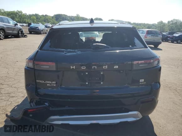 ✅ 2025 Honda Prologue Elite • VIN: 3GPKHZRJ4SS501436 • Lot: 64959205. Listed on Copart with 749 mi. Free auction sales archive from the USA and detailed vehicle history report at DreamBid. Image 6.