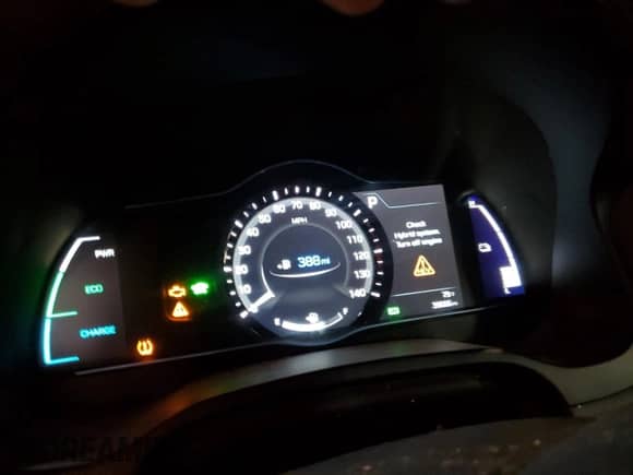 2019 Hyundai Ioniq Limited с VIN KMHC05LC6KU112292, выставлен на аукционе Copart как лот 80891954 с пробегом 39 667 миль миль и Списание • Salvage title. История ставок и продаж доступна на DreamBid. Изображение 9.