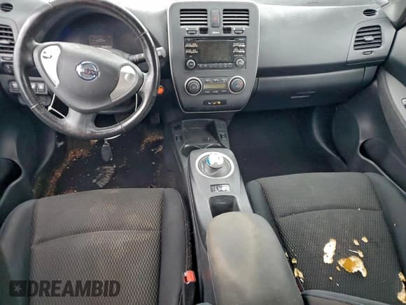 ✅ 2013 Nissan LEAF SL • VIN: 1N4AZ0CP8DC419310 • Lot: 95695195. Listed on Copart with 92,635 mi. Free auction sales archive from the USA and detailed vehicle history report at DreamBid. Image 8.