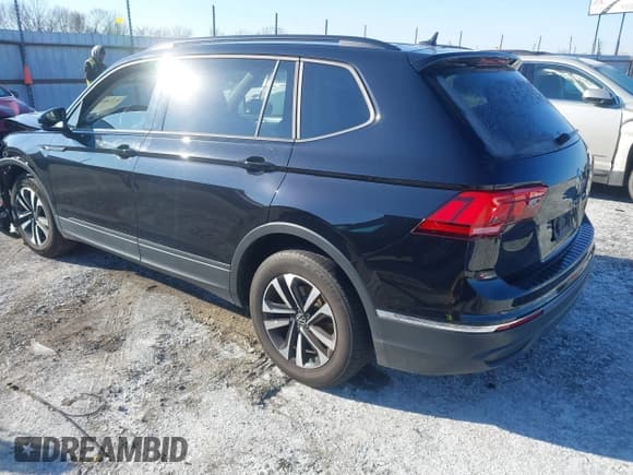 ✅ 2023 Volkswagen Tiguan S • VIN: 3VVRB7AX9PM032783 • Lot: 41278856. Listed on IAAI with Not provided. Free auction sales archive from the USA and detailed vehicle history report at DreamBid. Image 3.