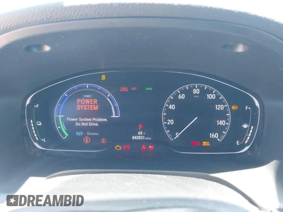 ✅ 2020 Honda Insight Touring • VIN: 19XZE4F99LE010043 • Лот: 42235458. Опубликован ранее на IAAI с пробегом 42 031 миль. Бесплатный доступ к архиву аукционных продаж из США и подробный отчёт об истории автомобиля на DreamBid. Изображение 7.