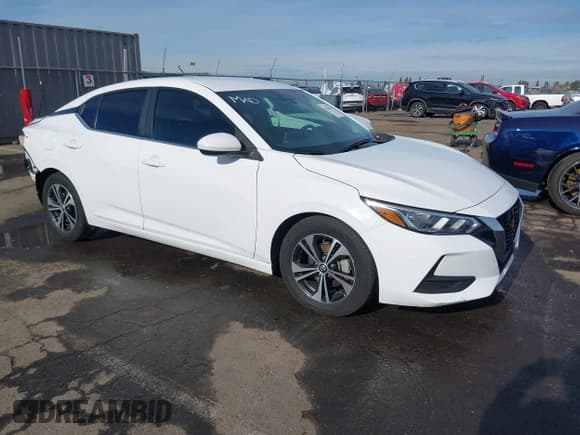 ✅ 2022 Nissan Sentra SV • VIN: 3N1AB8CV2NY222155 • Lot: 41239109. Wystawiony na IAAI z przebiegiem 71 116 mil. Bezpłatny archiwum sprzedaży aukcyjnych z USA i szczegółowy raport historii pojazdu na DreamBid. Zdjęcie 1.