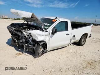 ✅ 2022 Chevrolet Silverado 1500 Work Truck • VIN: 3GCNAAED0NG564285 • Лот: 85904915. Опубликован ранее на Copart с пробегом Не указан. Бесплатный доступ к архиву аукционных продаж из США и подробный отчёт об истории автомобиля на DreamBid. Изображение 1.