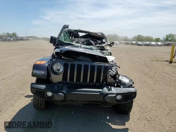 ✅ 2021 Jeep Wrangler Unlimited Sahara • VIN: 1C4HJXEG0MW612247 • Lot: 54902385. Listed on Copart with Not provided. Free auction sales archive from the USA and detailed vehicle history report at DreamBid. Image 15.