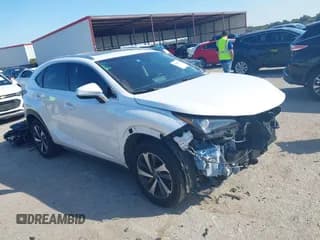 ✅ 2018 Lexus NX 300 • VIN: JTJBARBZ8J2168185 • Lot: 43508559. Listed on IAAI with 77,812 mi. Free auction sales archive from the USA and detailed vehicle history report at DreamBid. Image 1.