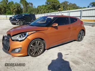 ✅ 2016 Hyundai Veloster Turbo • VIN: KMHTC6AE5GU302397 • Lot: 86282954. Listed on Copart with 174,341 mi. Free auction sales archive from the USA and detailed vehicle history report at DreamBid. Image 1.